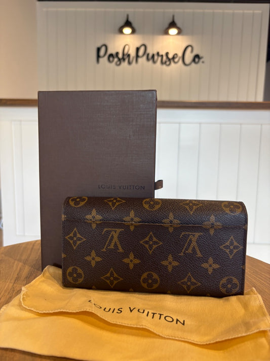 Monogram Louis Vuitton Louis Vuitton Sarah Wallet