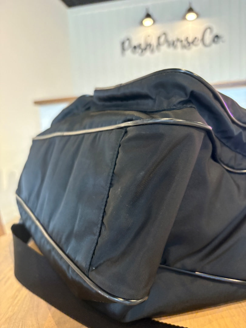 Black Prada Prada Nylon Duffel