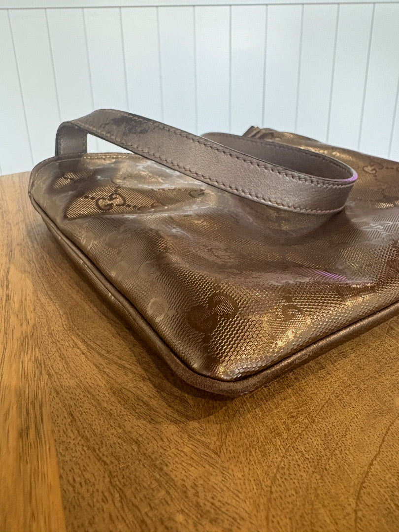 Silver Gucci Gucci Imprime Messenger Bag