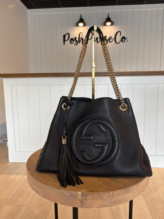 Black Gucci Gucci Soho