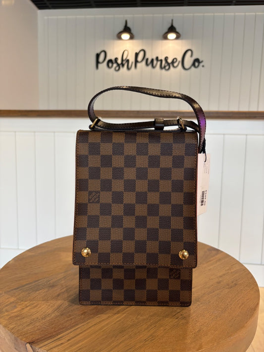 RARE  Louis Vuitton Ebene  Portobello Travel Shoulder