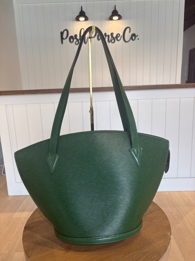 Green Louis Vuitton St. Jaques