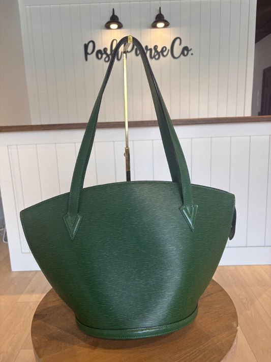 Green Louis Vuitton St. Jaques