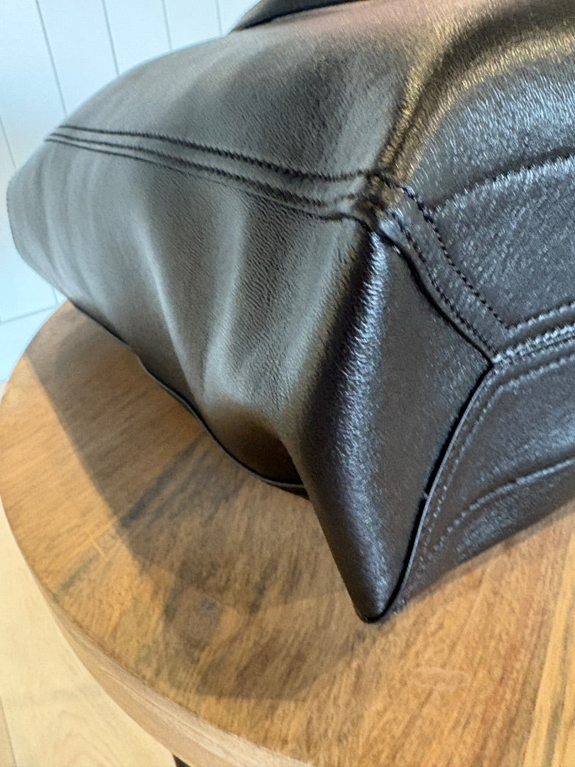 Black Gucci Dahlia Tote