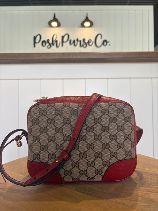 Monogram Gucci Vintage Gucci Monogram Crossbody