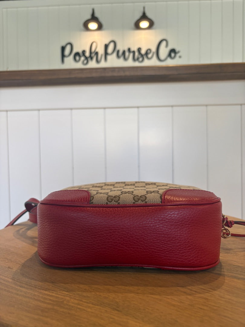 Monogram Gucci Vintage Gucci Monogram Crossbody
