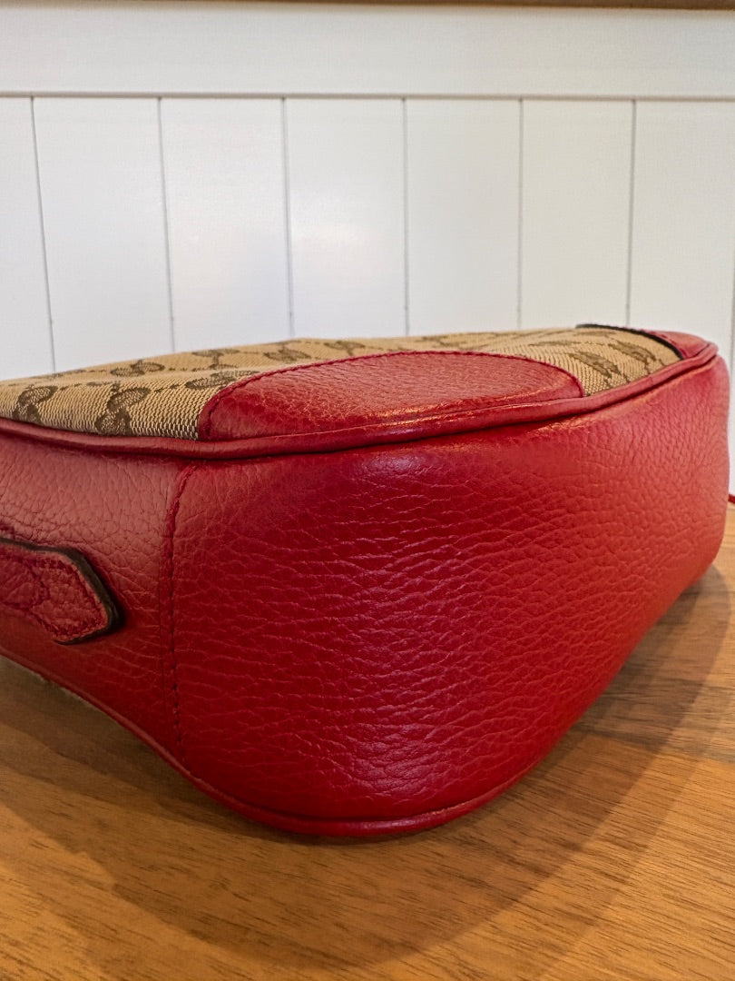Monogram Gucci Vintage Gucci Monogram Crossbody