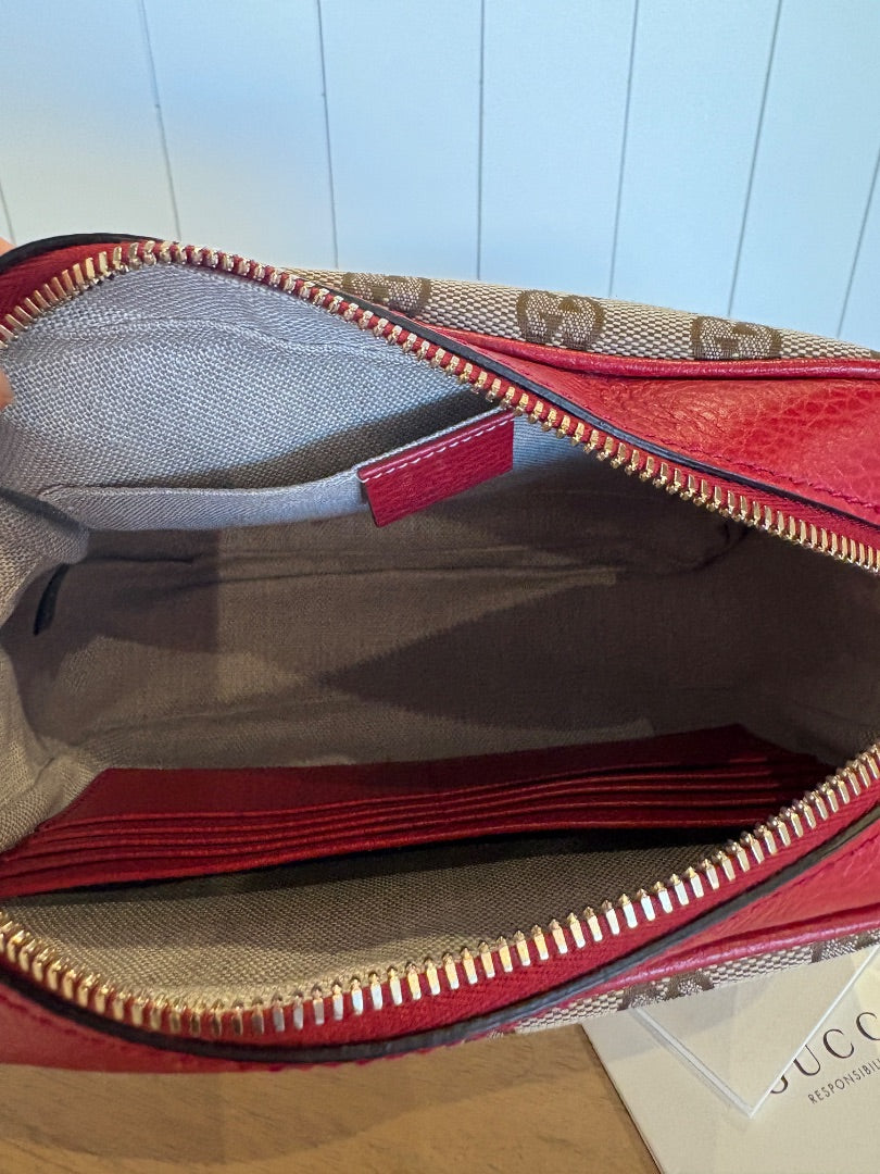 Monogram Gucci Vintage Gucci Monogram Crossbody