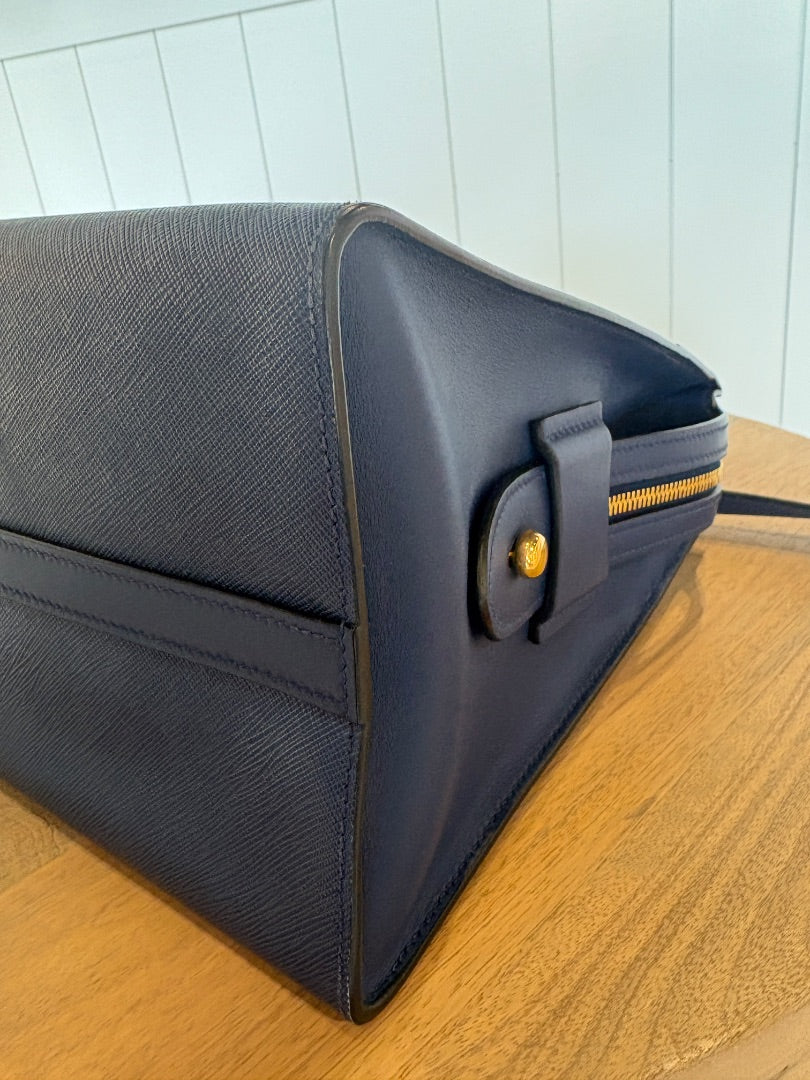 Blue Prada Prada Saffiano Esplanade Tote