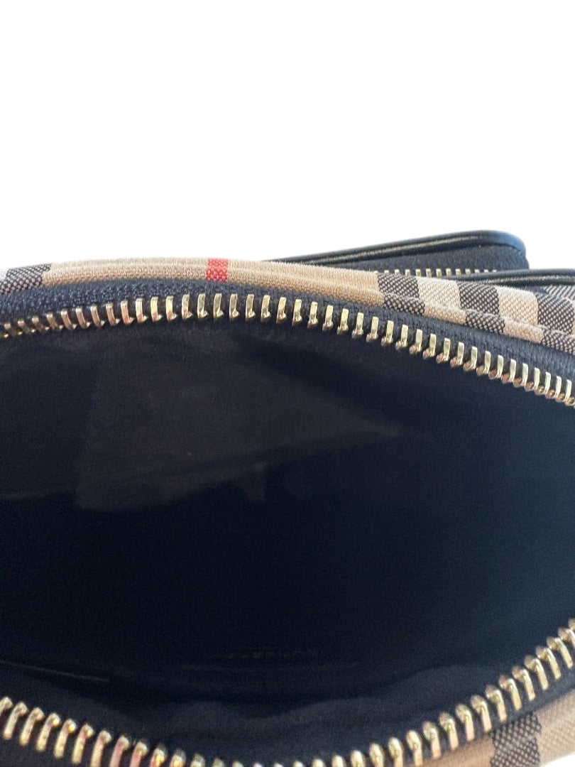 Plaid Burberry Burberry Camera Bag, Small