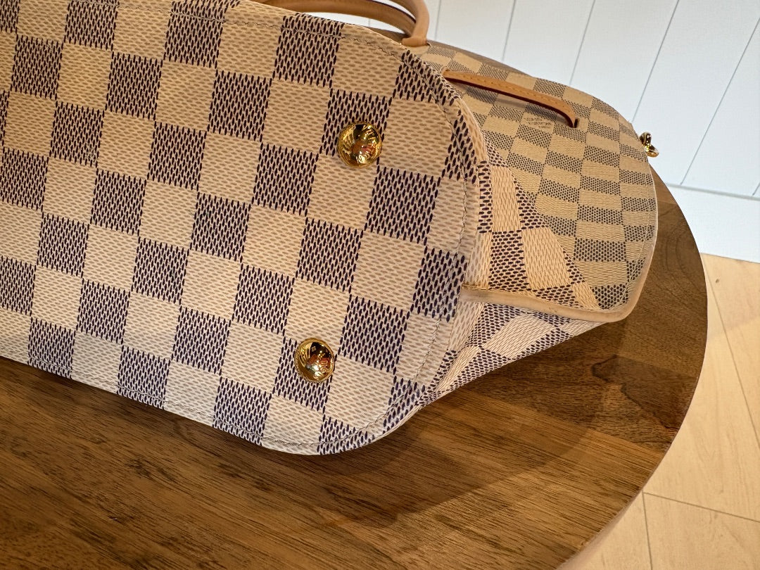 Azur Louis Vuitton PRISTINE Louis Vuitton Girolata Tote