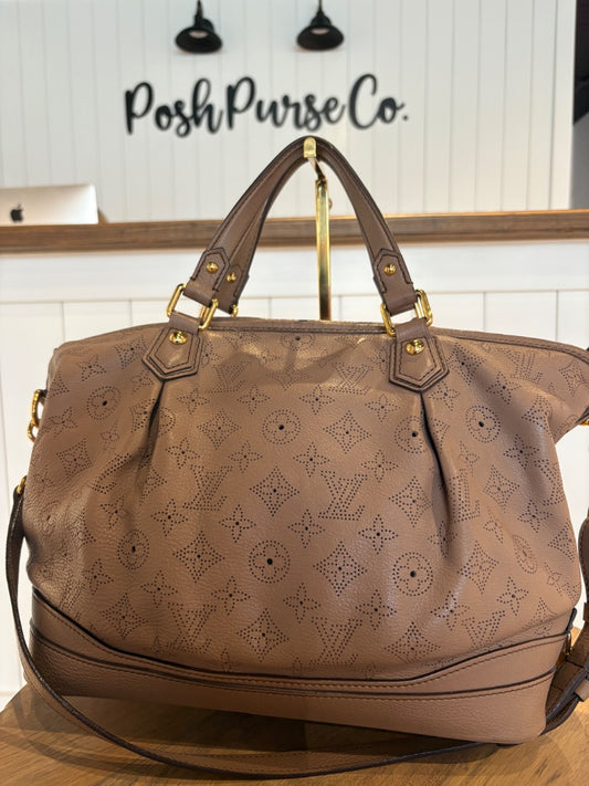 Beige Louis Vuitton Stellar Tote