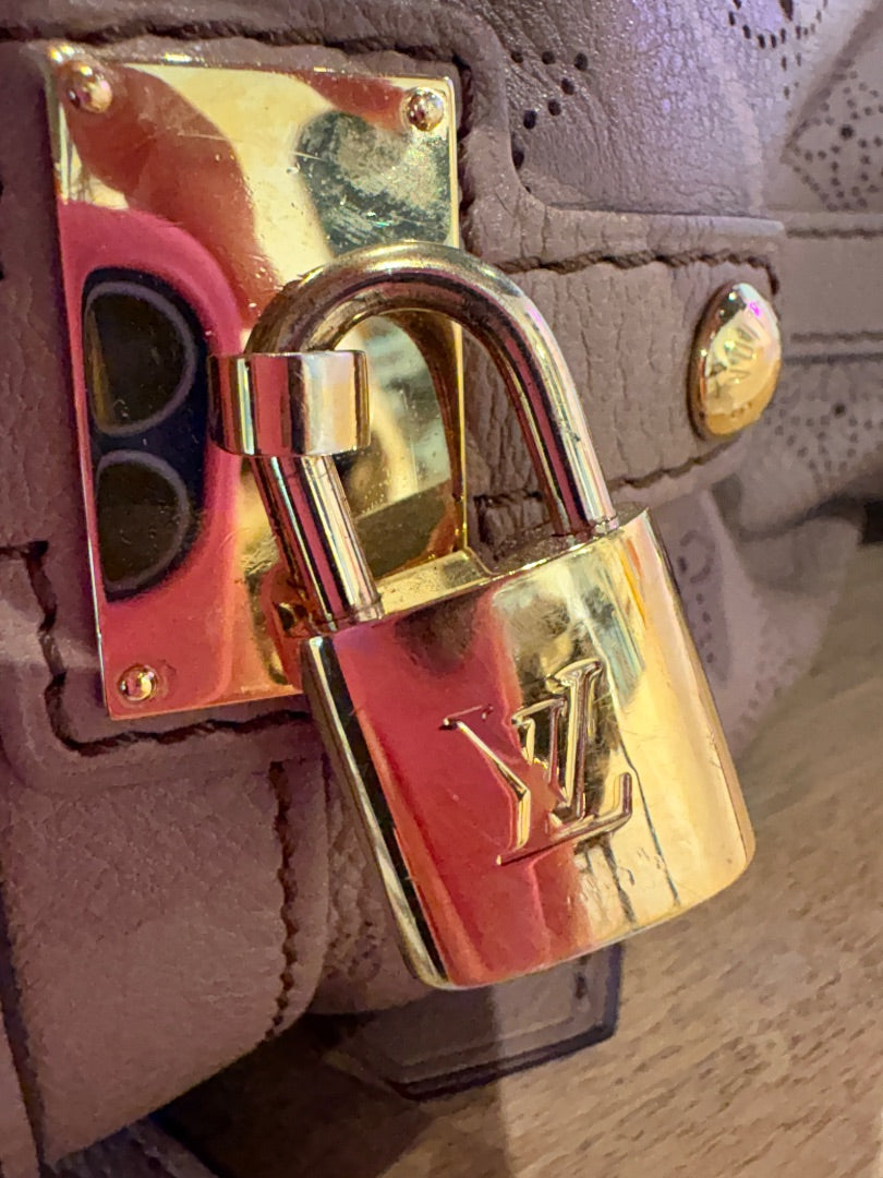 Beige Louis Vuitton Stellar Tote