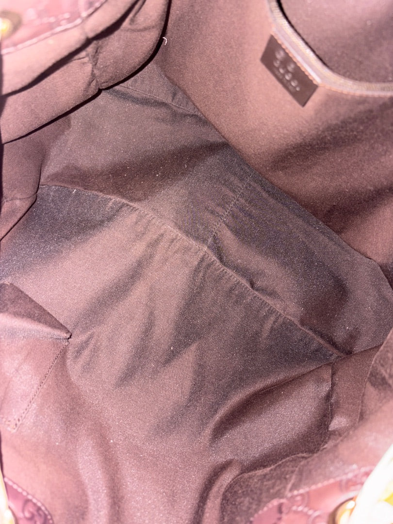 Gorgeous Gucci Positano Tote, Large