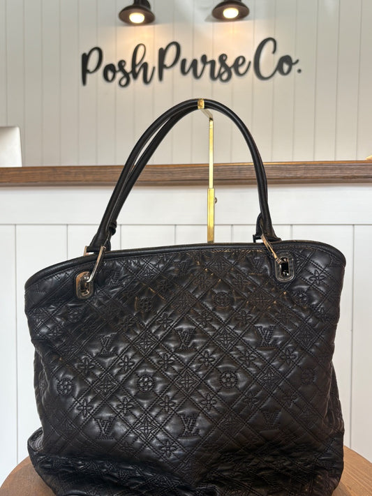 Black Louis Vuitton Antheia Lilia GM, Large