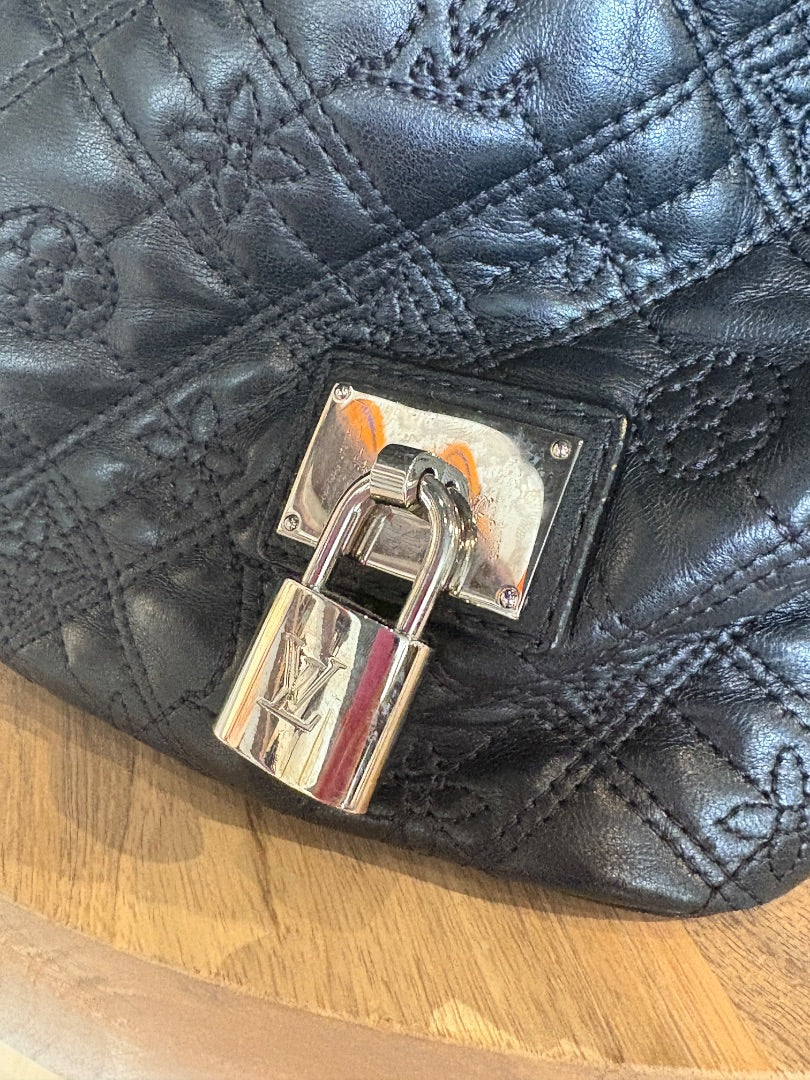 Black Louis Vuitton Antheia Lilia GM, Large