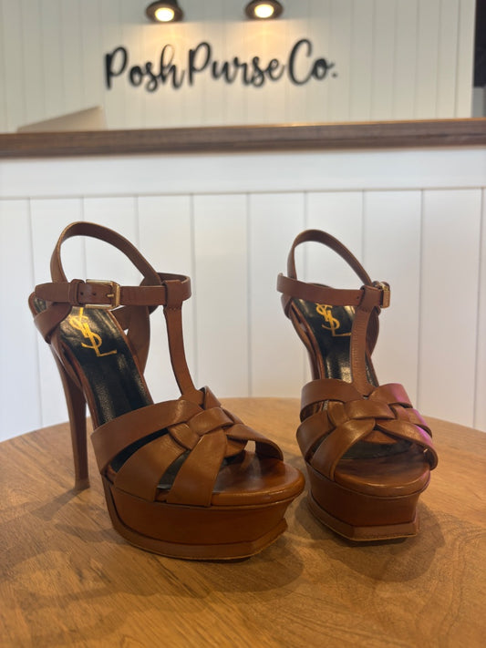 Brown SAINT LAURENT Shoes, 35.5