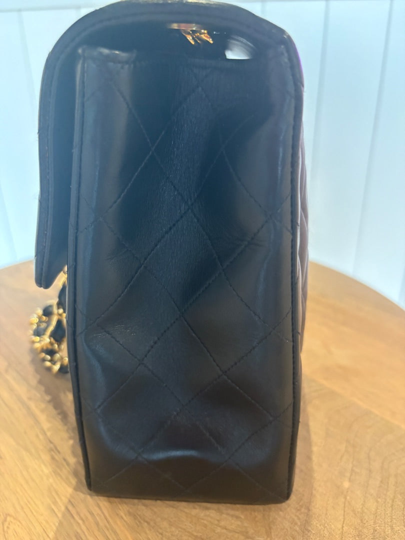 Black Chanel Gorgeous Maxi Flap, Maxi