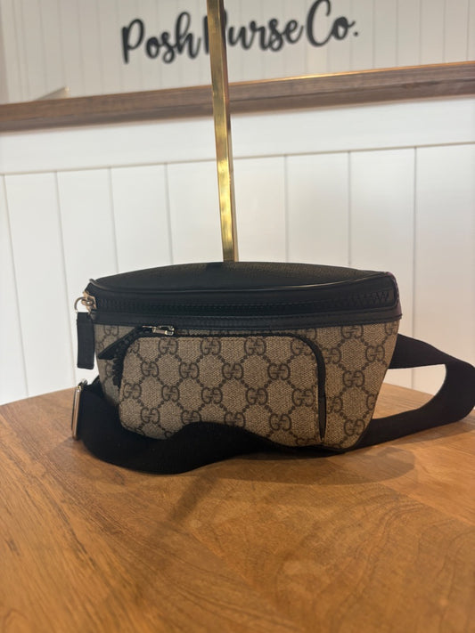 Monogram Gucci GG Supreme Eden Waist Bag