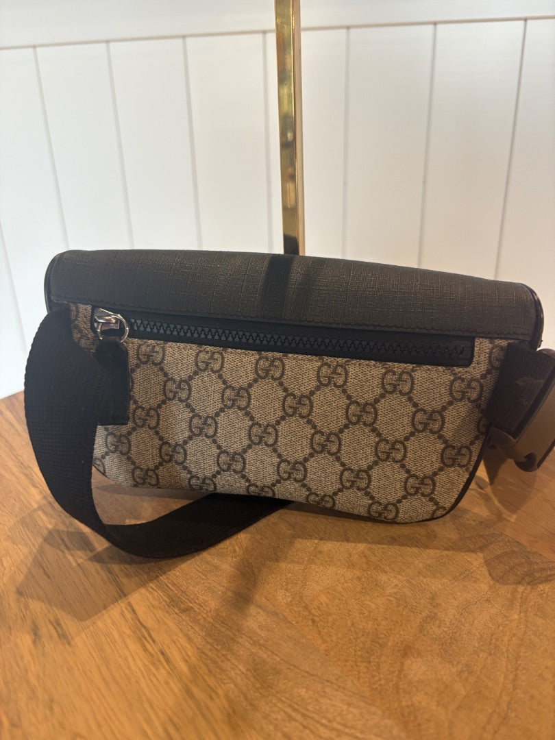 Monogram Gucci GG Supreme Eden Waist Bag