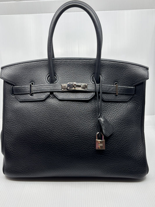 Noir Hermes Birkin 35 Togo