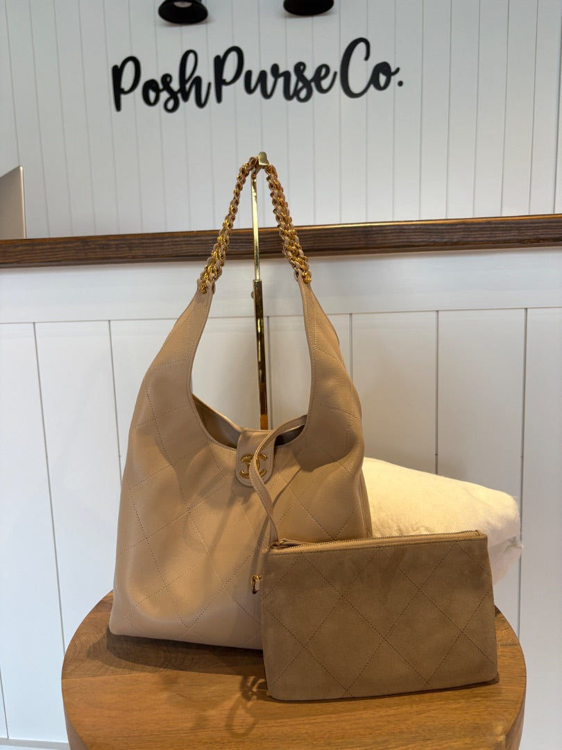 Ivory Chanel BRAND NEW Chanel Hobo