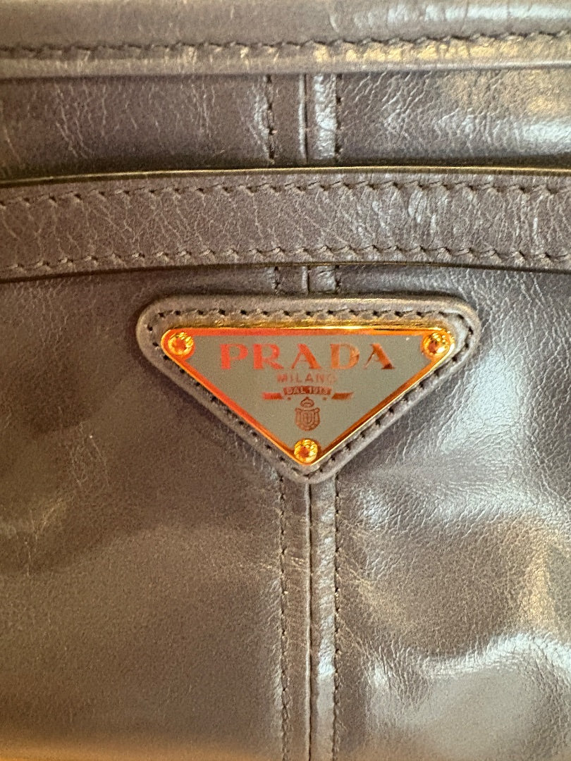 Blue Prada BRAND NEW Prada Bonnie Shoulder Bag