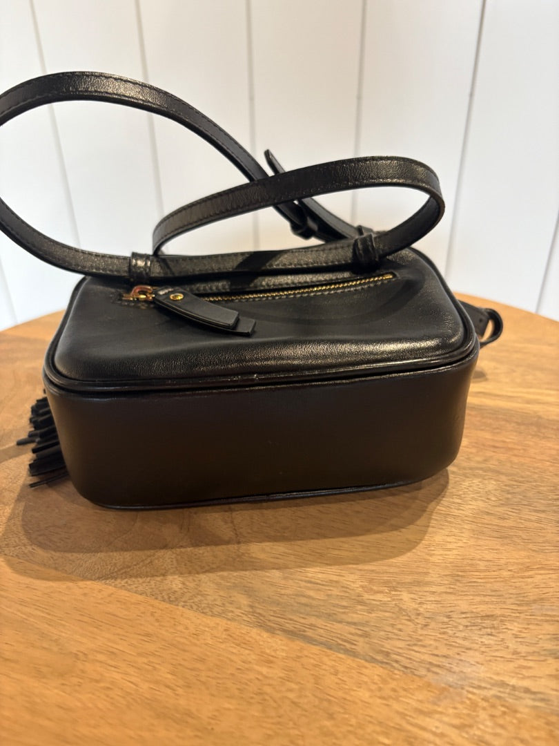 Black Saint Laurent BRAND NEW Lou Belt Bag in Quilted Leather