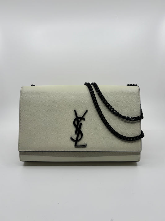 Creme Saint Laurent YSL Kate Crossbody
