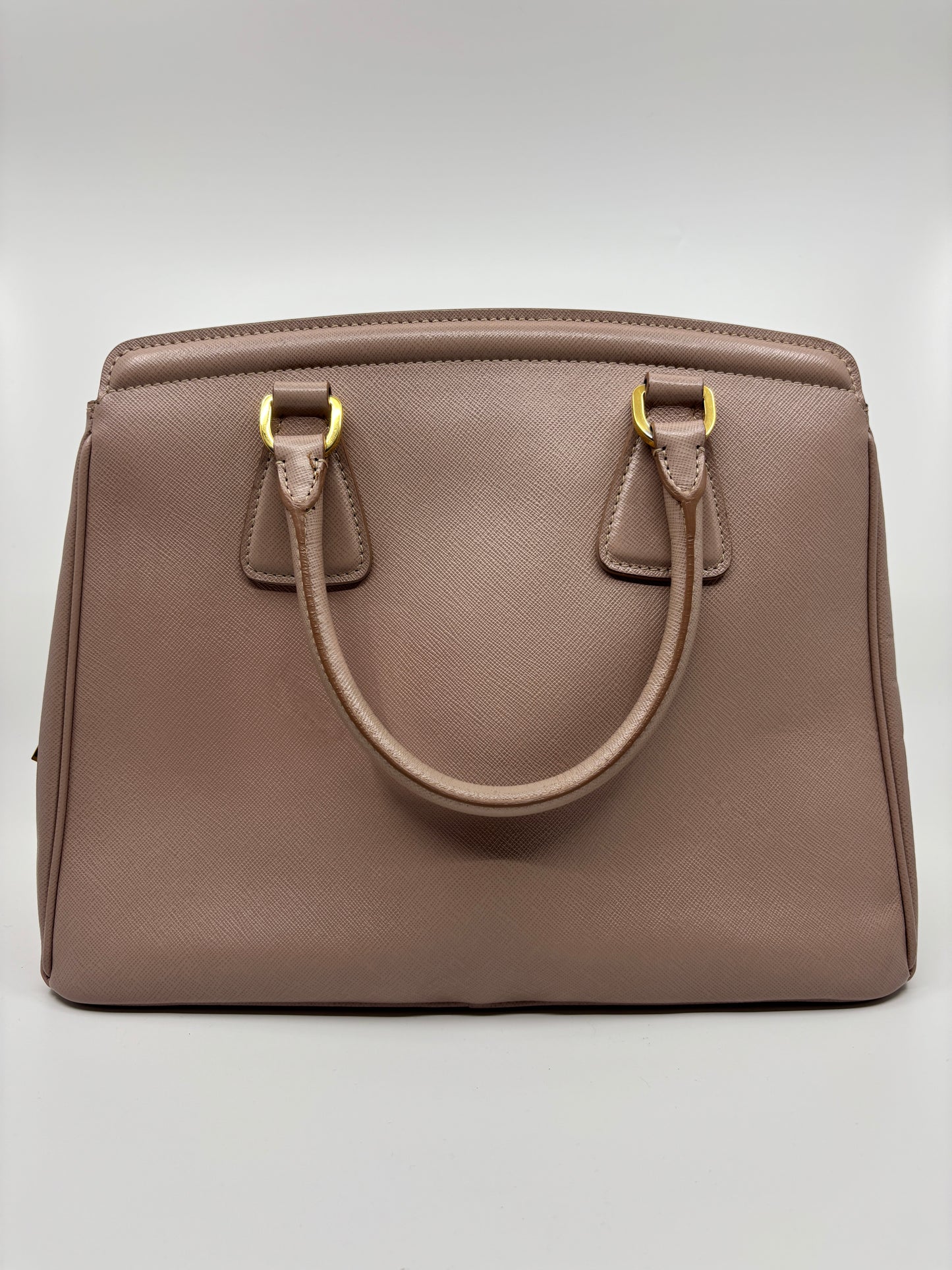 Blush Prada Saffiano Leather Tote