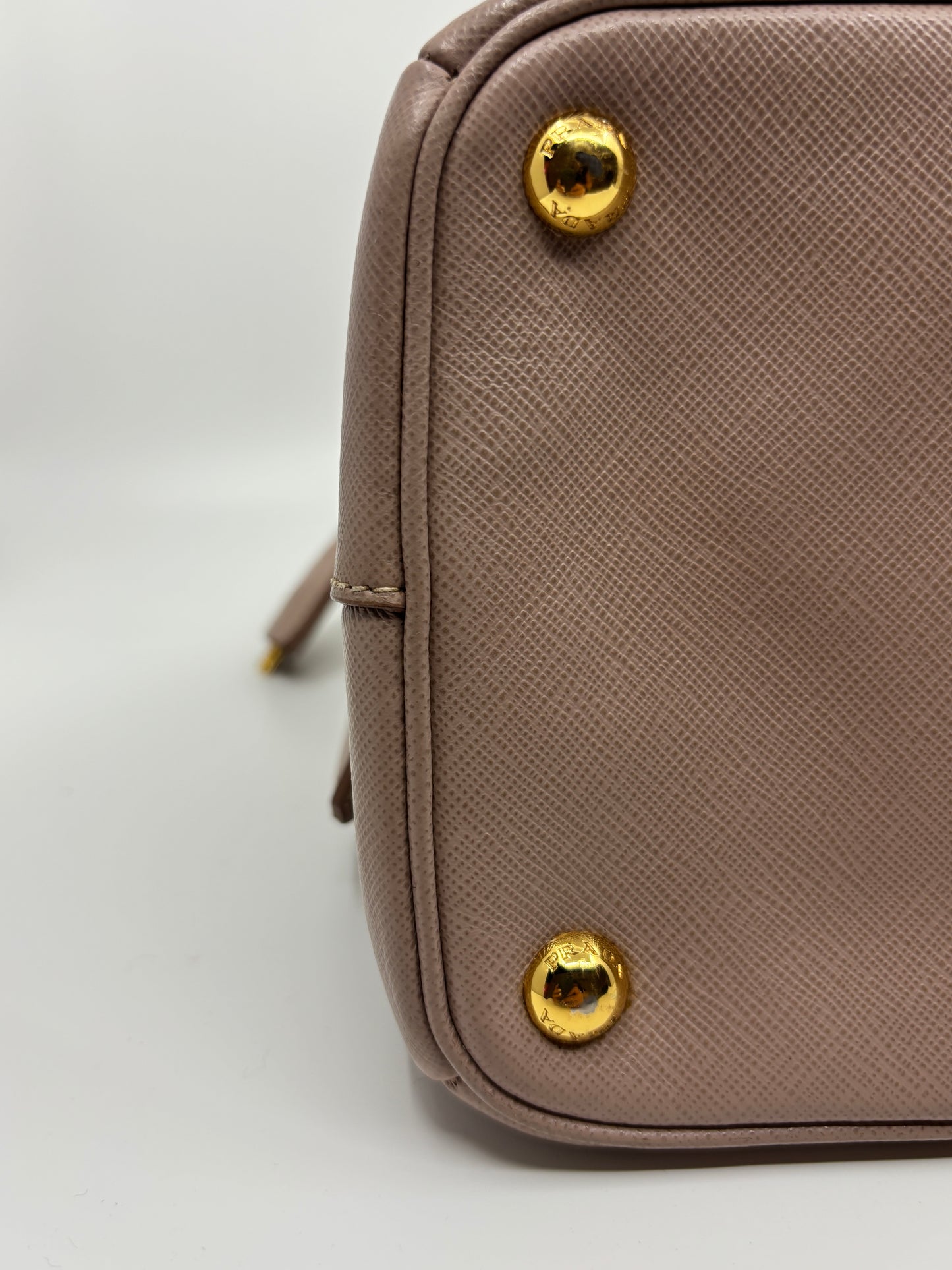 Blush Prada Saffiano Leather Tote