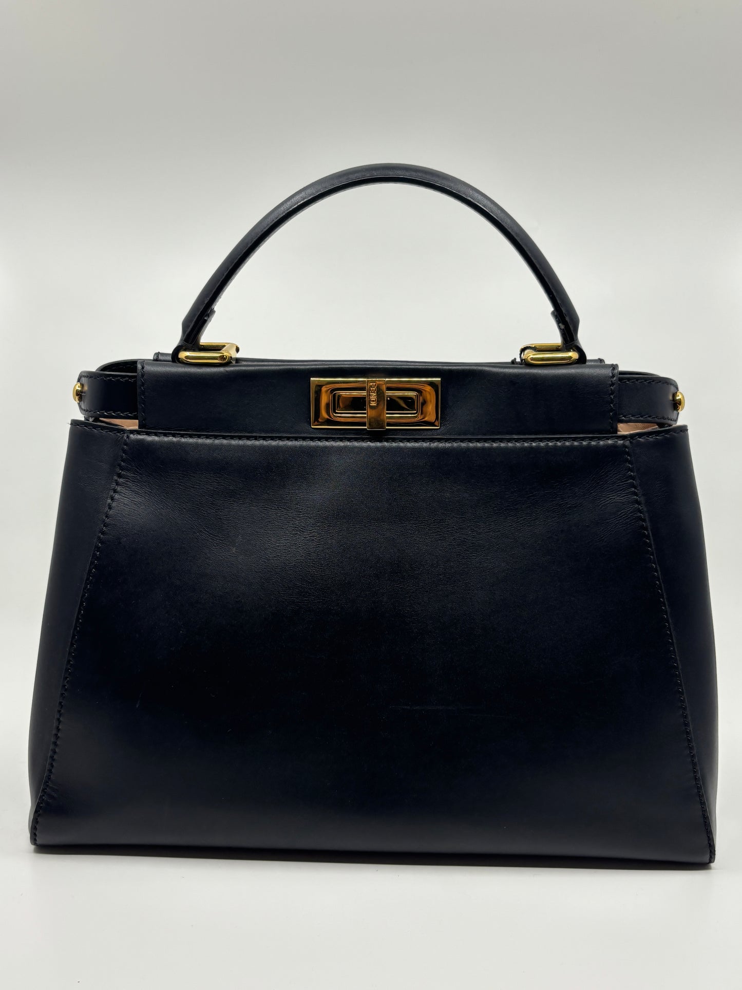 Black Fendi Gorgeous Peekaboo, Medium