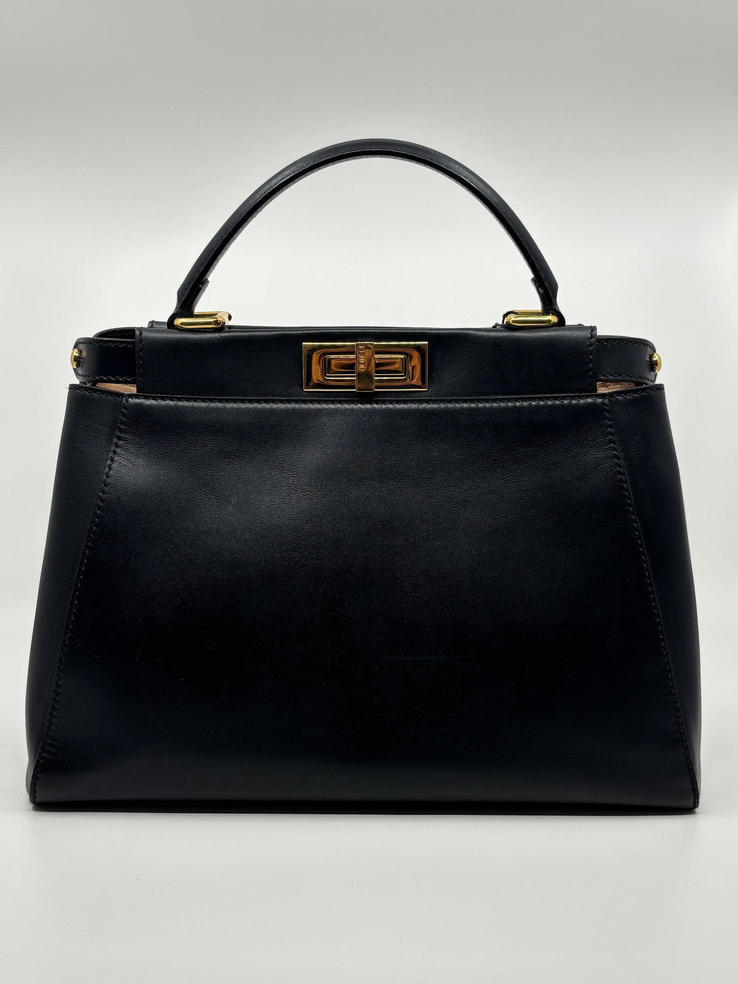 Black Fendi Gorgeous Peekaboo, Medium