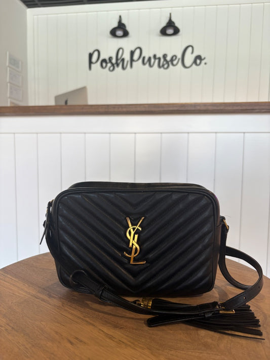 Black Saint Laurent Saint Laurent Lou Camera Bag