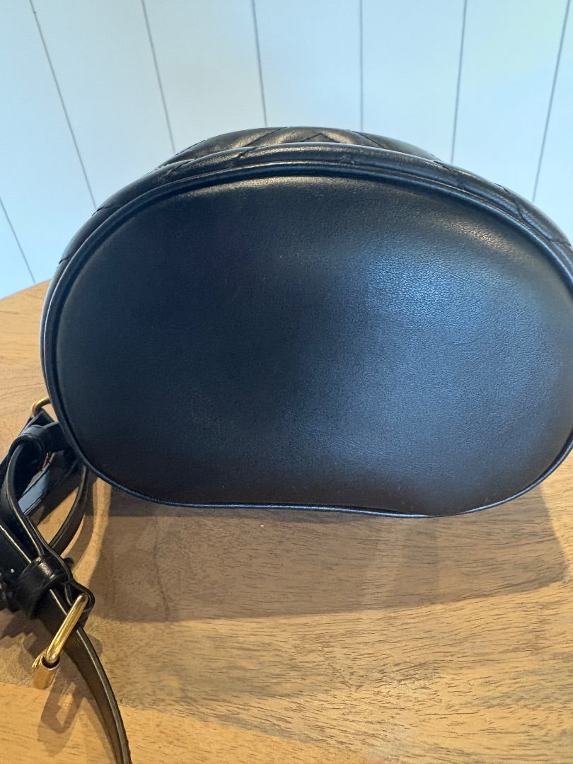 Black Gucci Gucc GG Marmont Mini Backpack