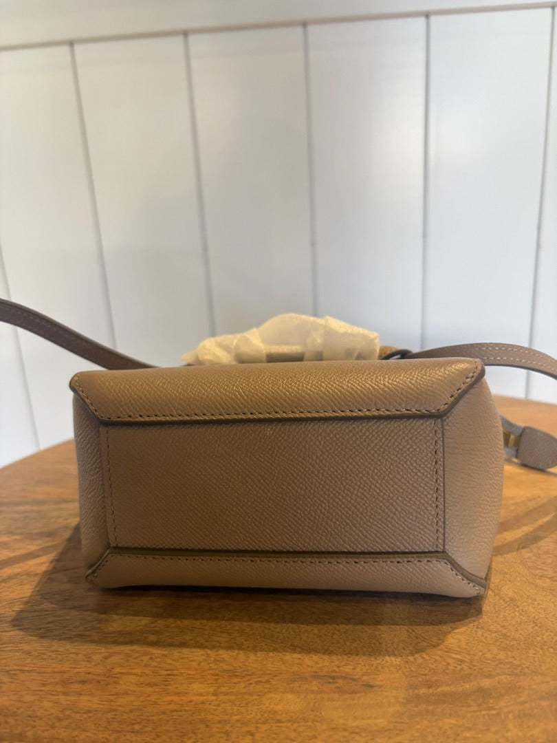 Beige Celine BRAND NEW Celine Calfskin Nano Belt Bag