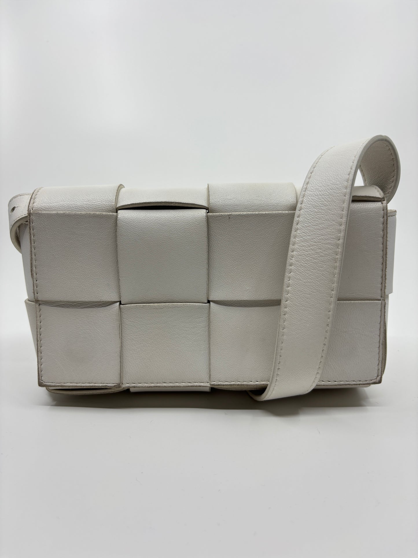 White Bottega Cassette Bag