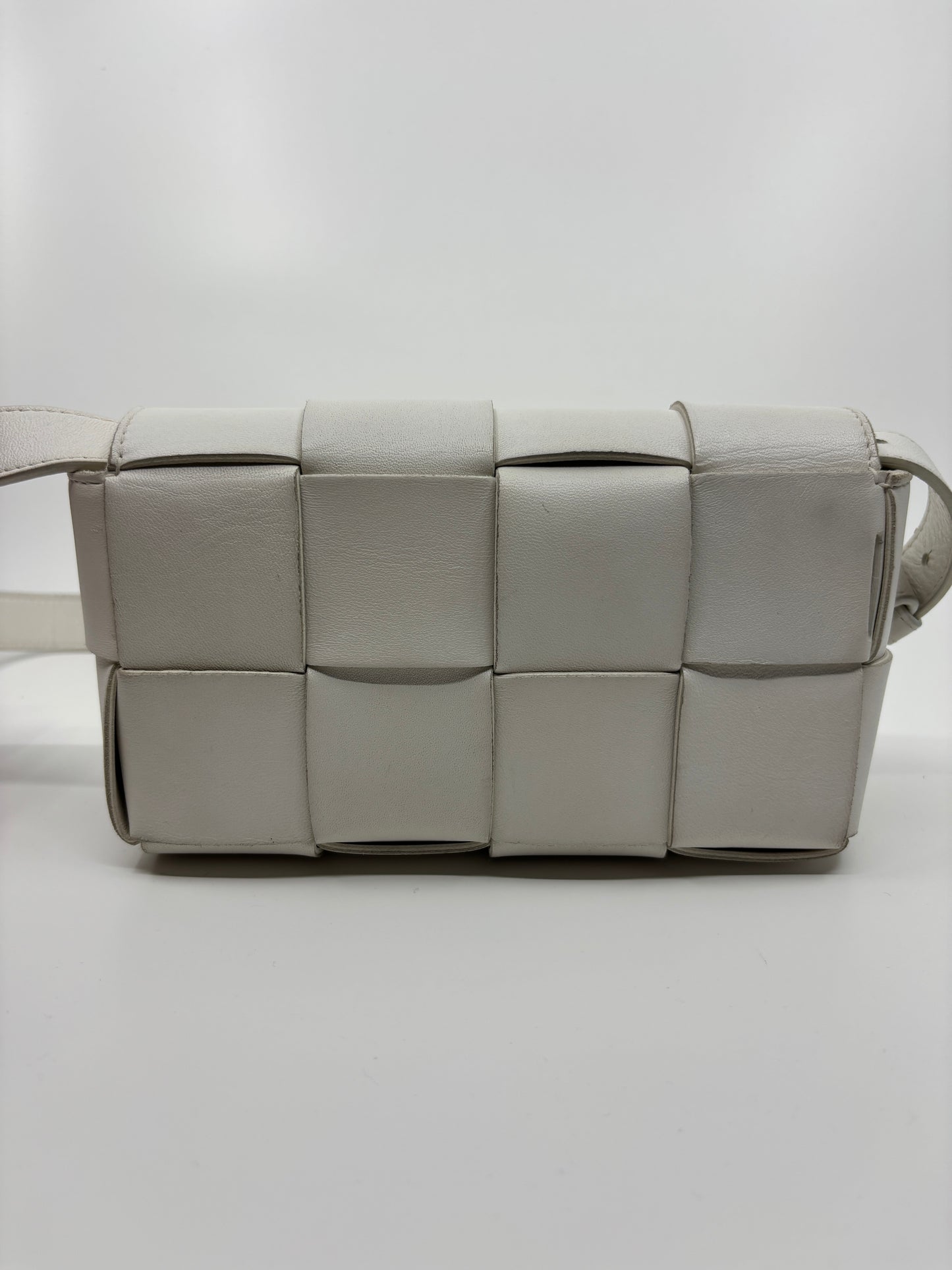 White Bottega Cassette Bag