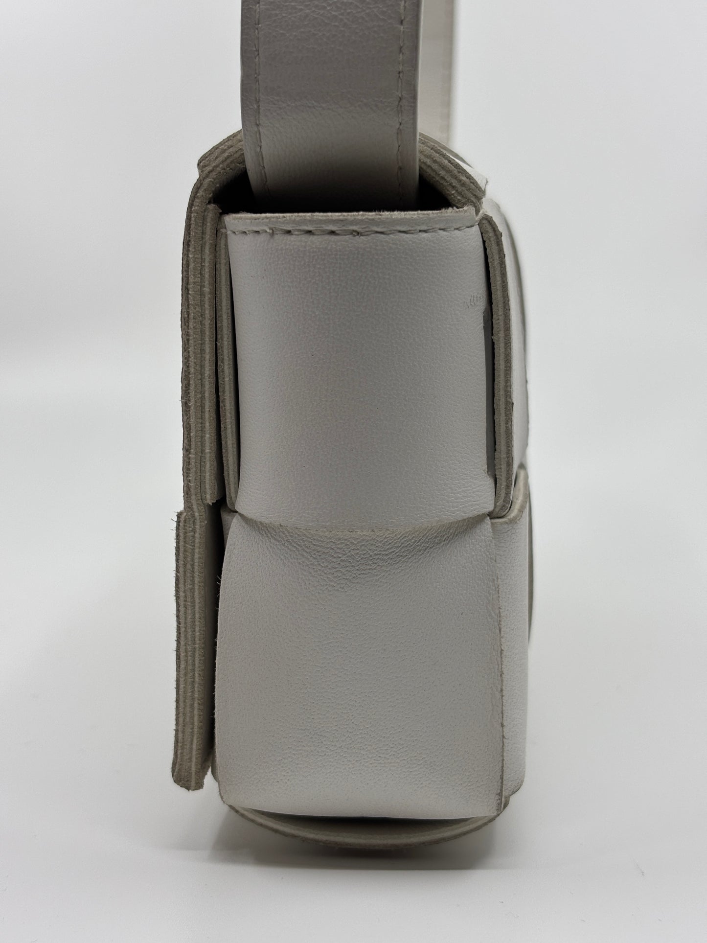 White Bottega Cassette Bag