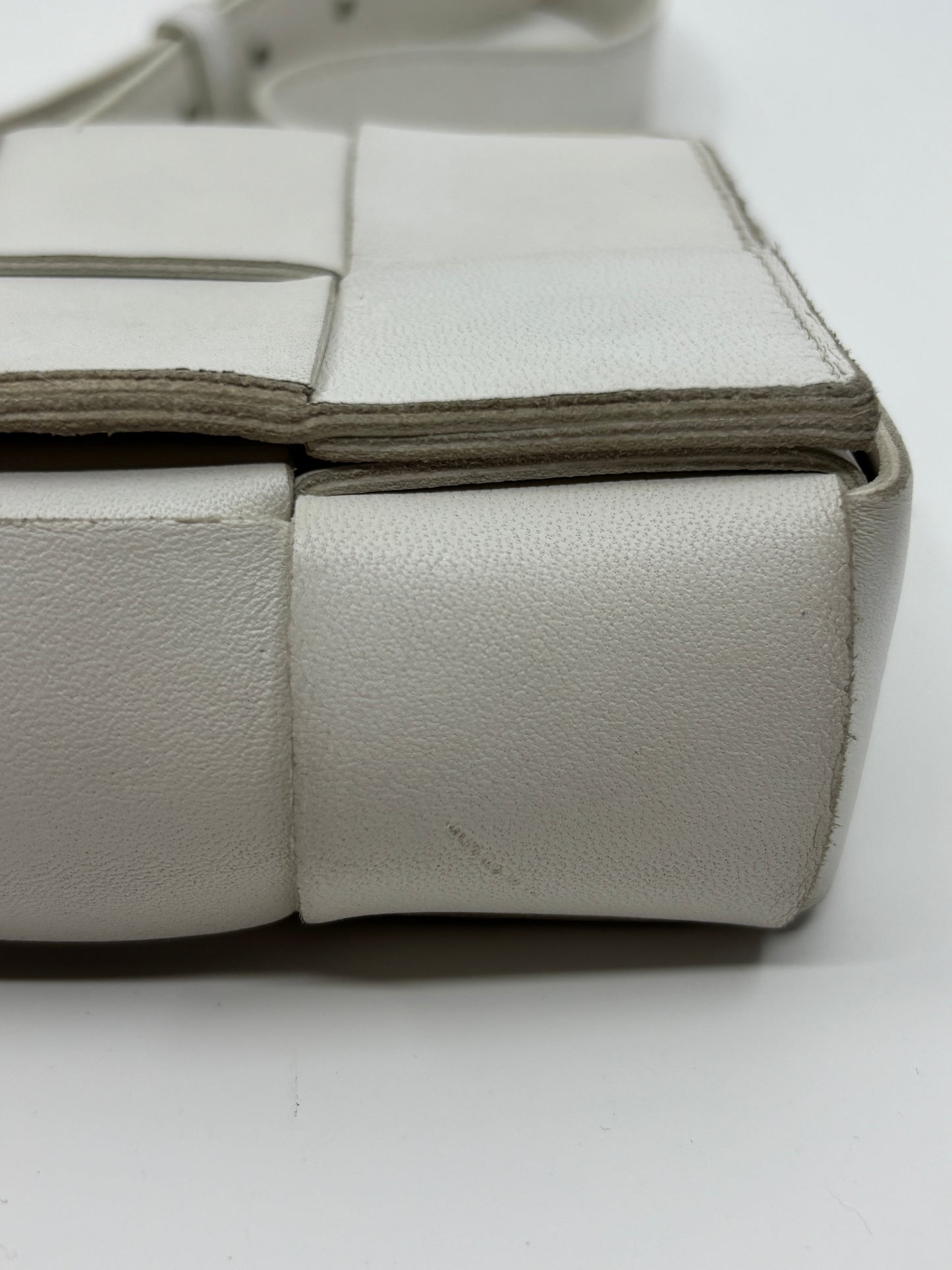 White Bottega Cassette Bag