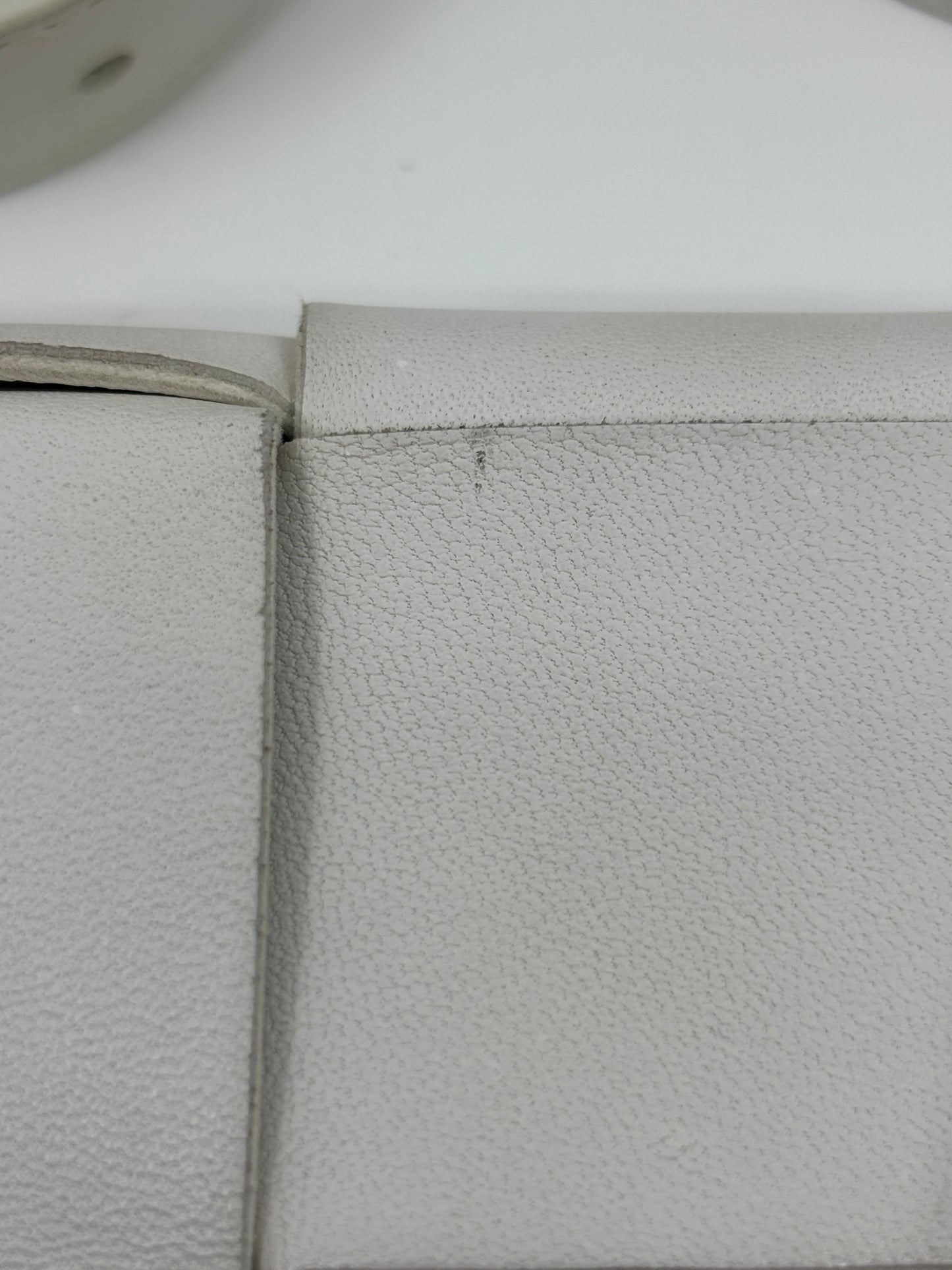 White Bottega Cassette Bag