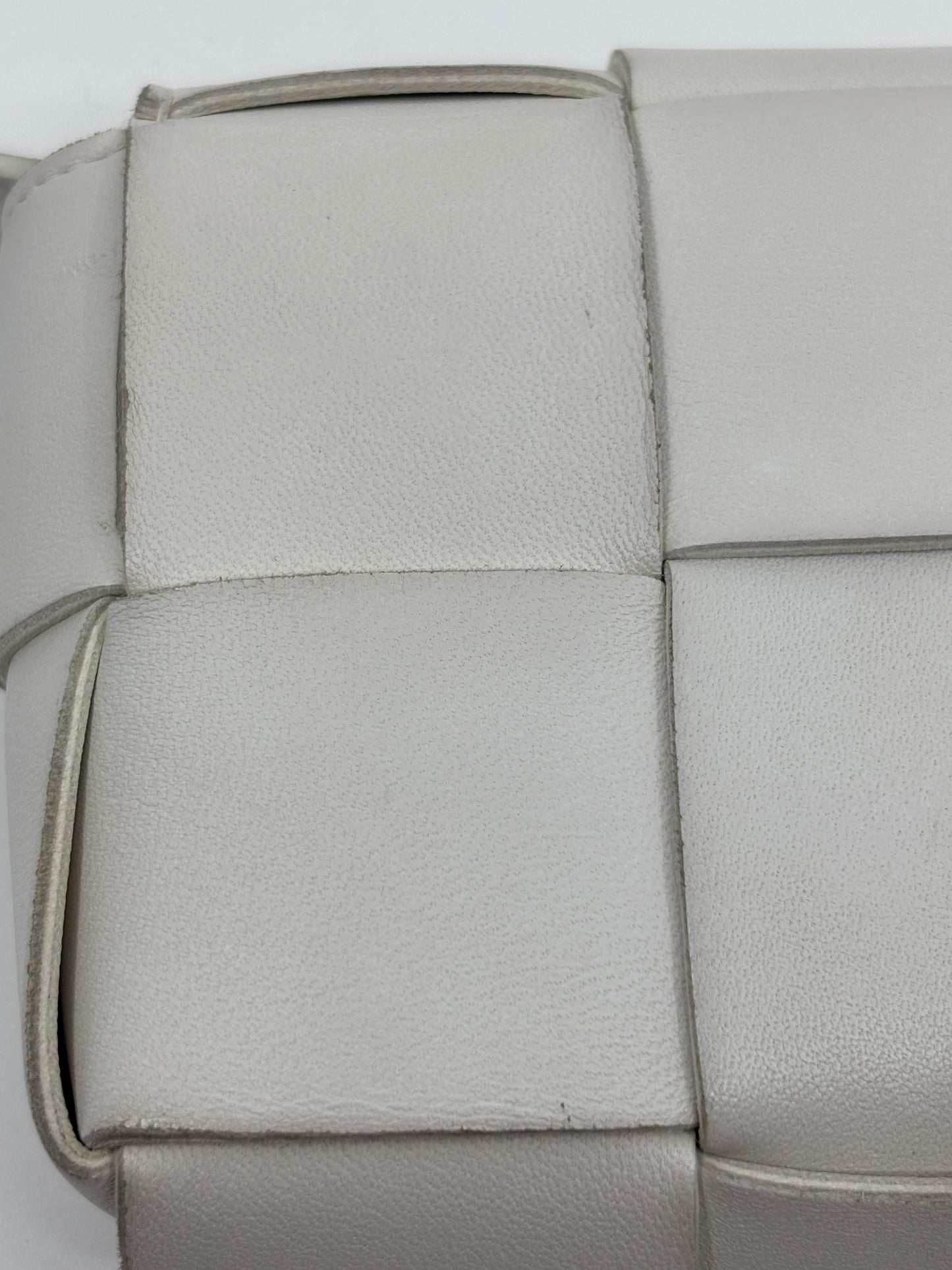 White Bottega Cassette Bag