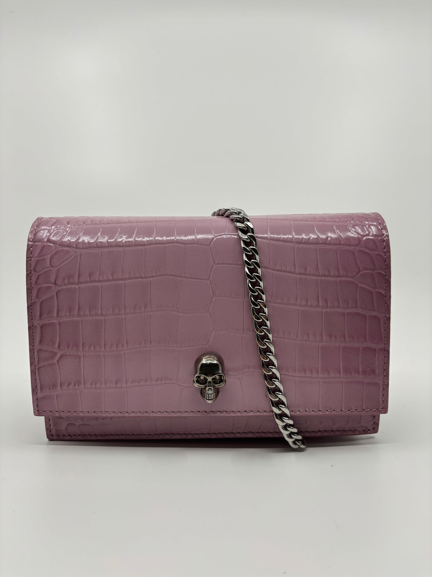 Pink Alexander McQueen Skull Crossbody