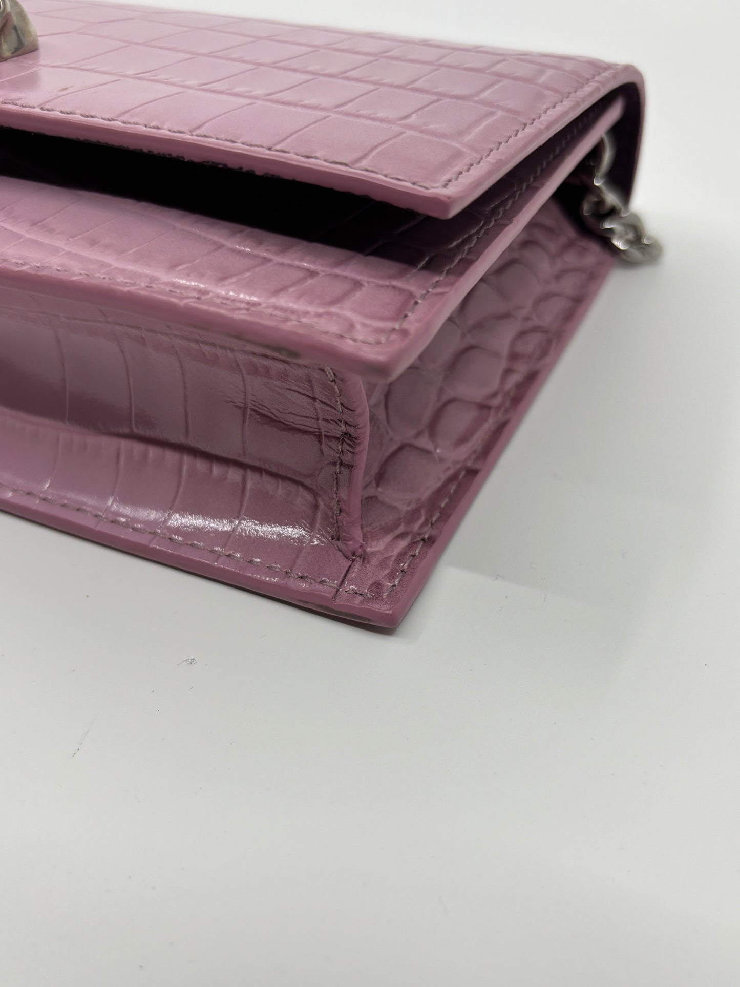Pink Alexander McQueen Skull Crossbody