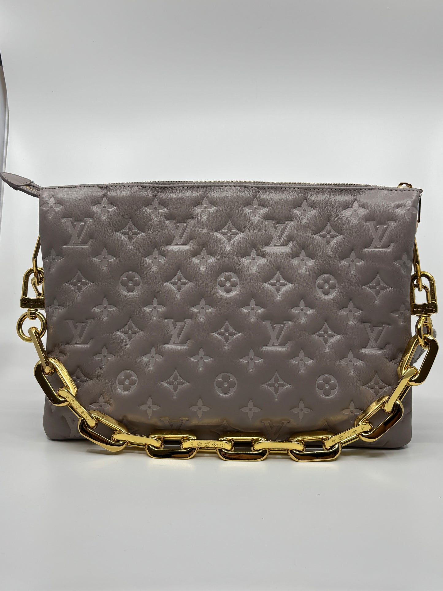 Grey Louis Vuitton Coussin, Large