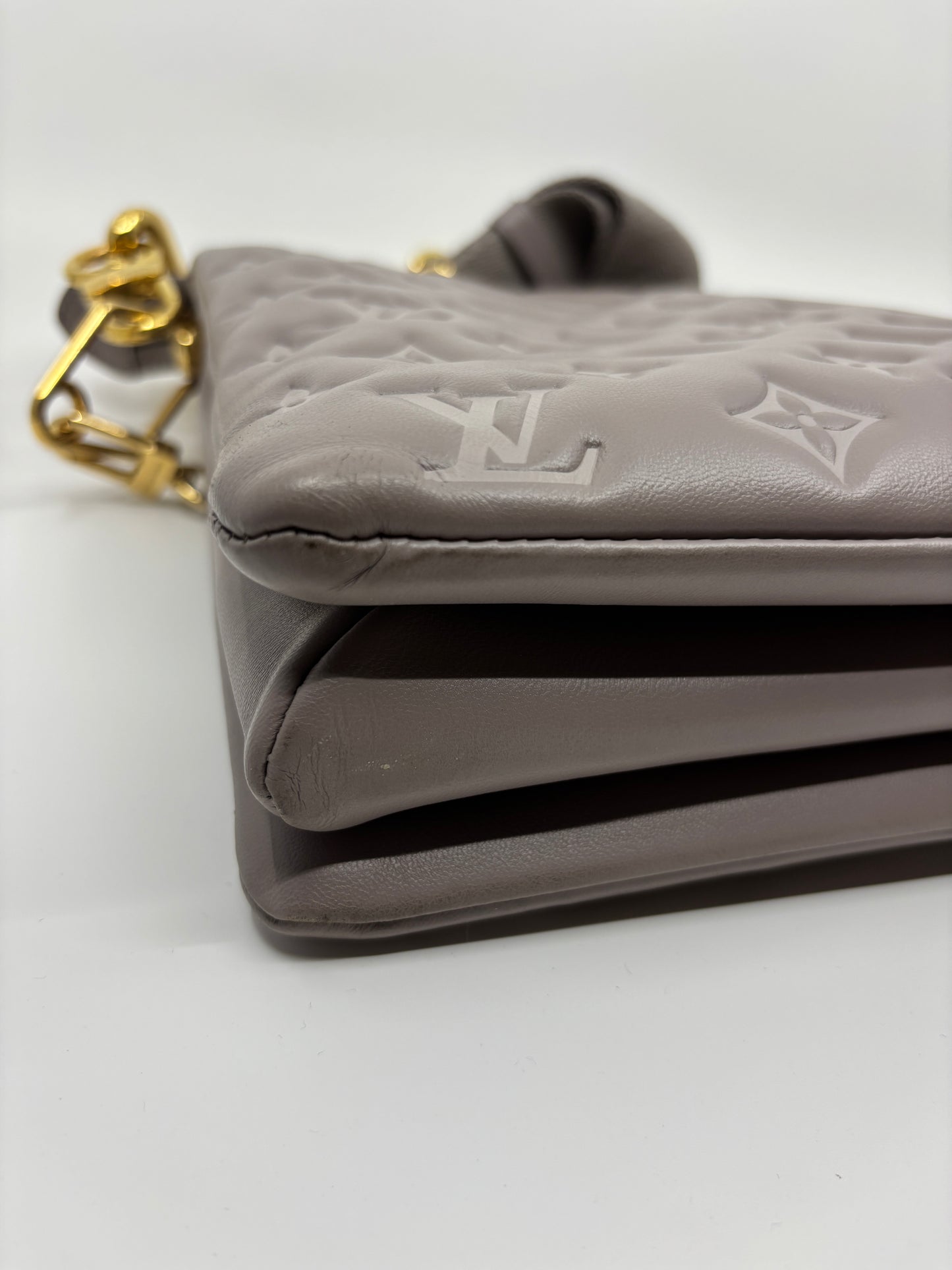 Grey Louis Vuitton Coussin, Large