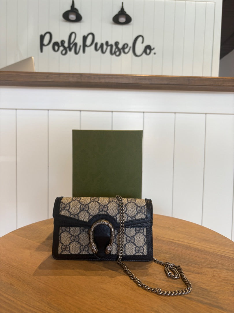 Monogram Gucci GG Supreme Mini Dionysus, Mini