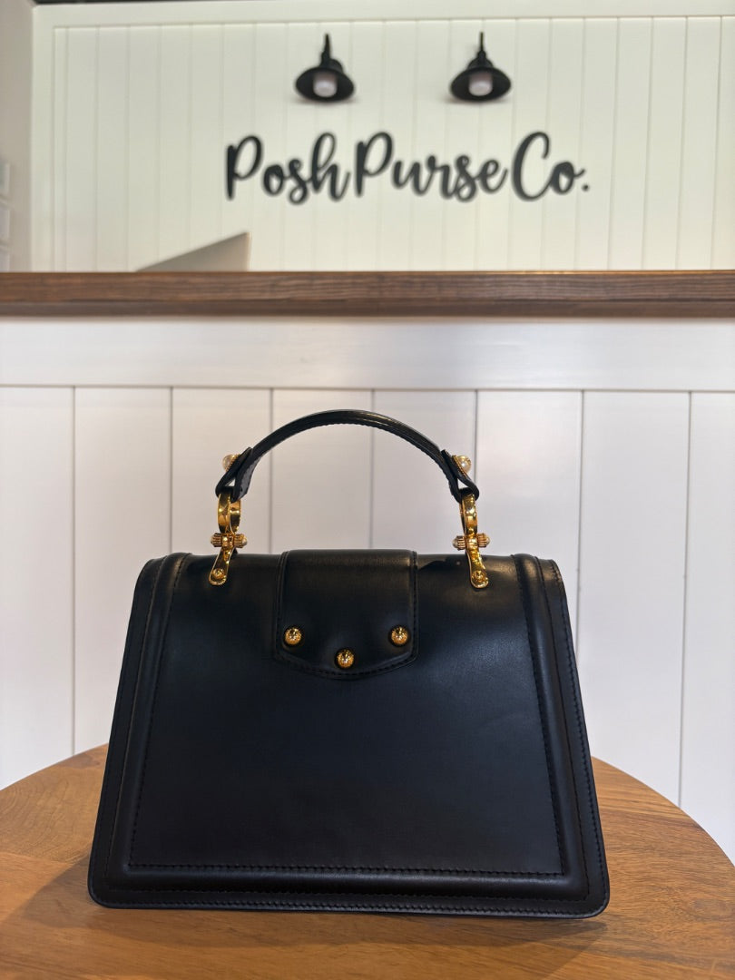 Black Dolce & Gabbana Limited Edition D&G Amore Top Handle