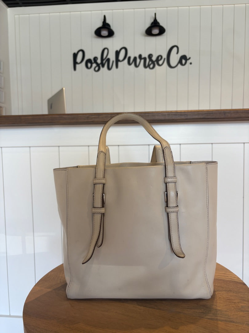 Prada City Sport Tote Taupe