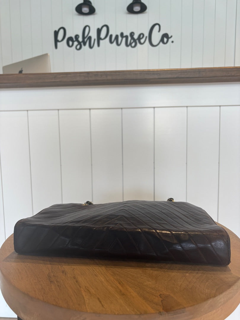 Brown Chanel Vintage Chanel Shoulder Bag